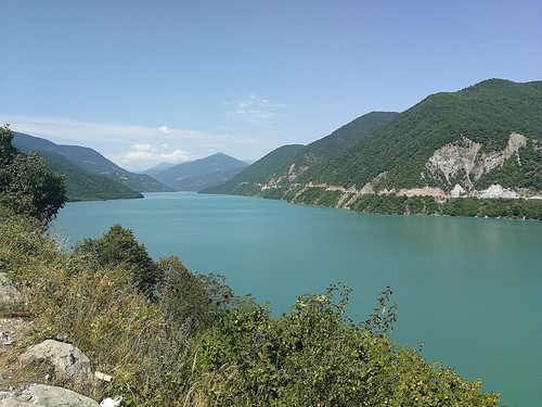 georgia georgianmilitaryroad mountains mtskhetamtianeti water reservoir