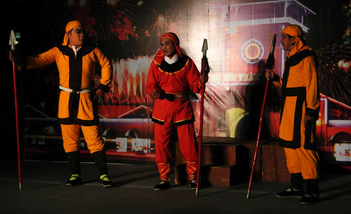 The New Year show in HCMC (Saigon) consisted of plays, musicians and dance performances of all kinds