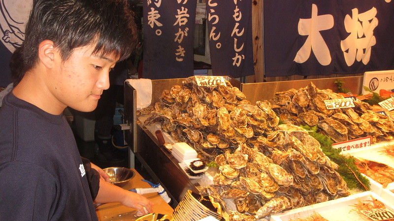 Omicho Seafood Market Kanazawa