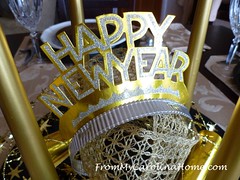 Happy New Year Tablescape at From My Carolina Home