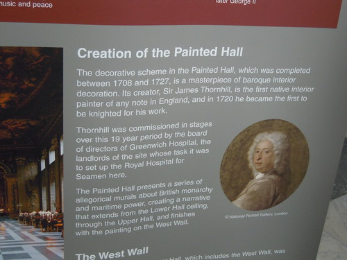 The Painted Hall, Greenwich. From Studying Abroad in London: A Quick Ride to Greenwich!