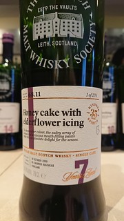 SMWS 68.11 - Honey cake with elderflower icing