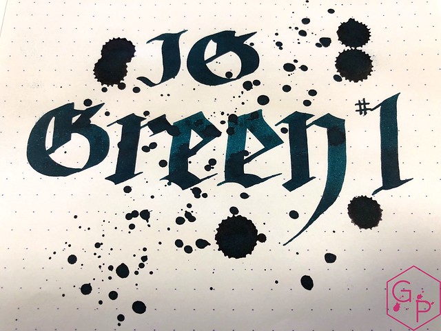 Ink Shot Review KWZ Ink IG Green #1 @BureauDirect 9