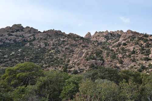 Cochise Stronghold park looking up
