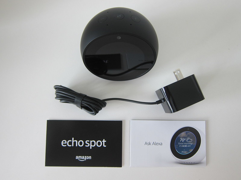 Amazon Echo Spot - Box Contents