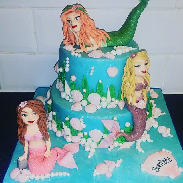 Mermaid Cake by Natalie Powell