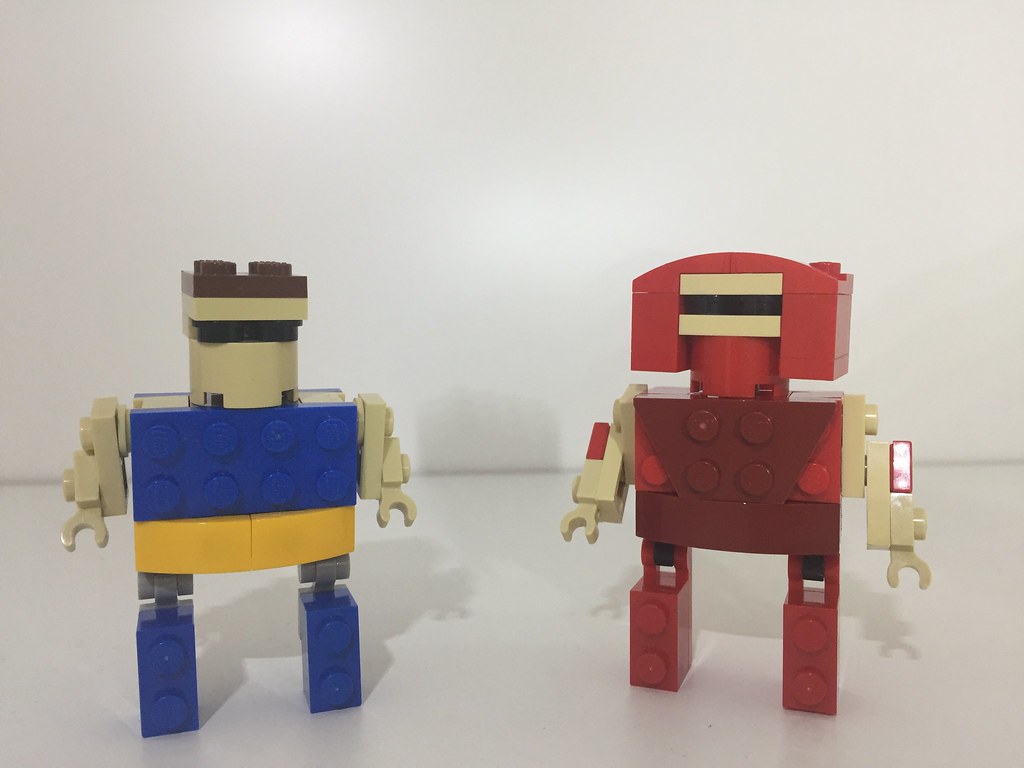 Lego Blob and Juggernaut