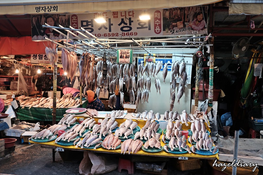 Busan-Jalgachi Fish Market-Hazeldiary