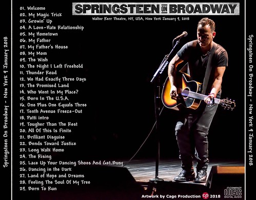Bruce Springsteen-New York 2018 back