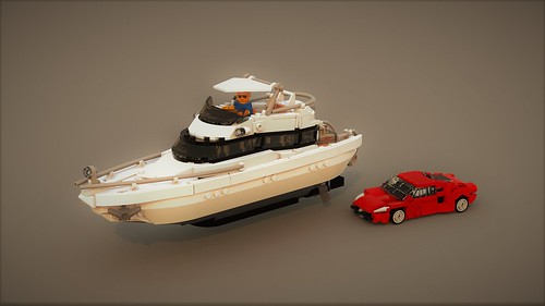 lego yacht moc