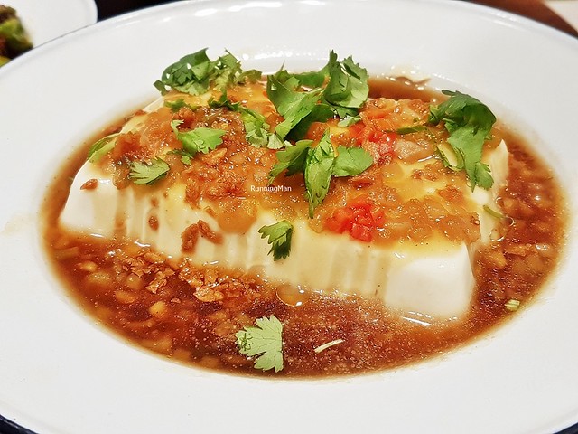 Steamed Tofu Beancurd With Chye Poh