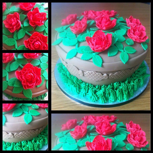 Floral Cake by Morgans Cakes and Cupcakes