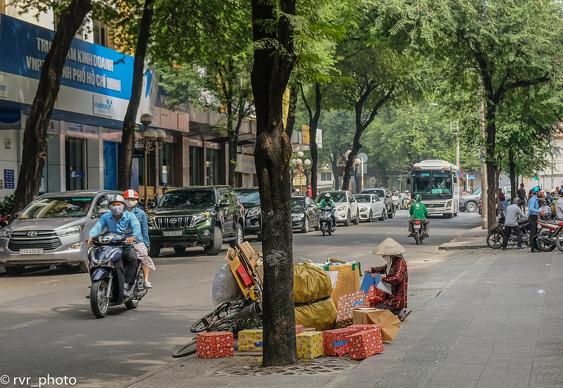 Calles de Saigón, Vietnam