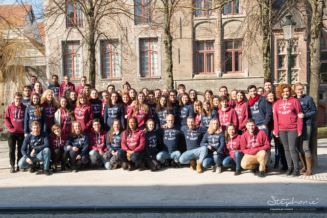 POL Students Simone Veil Promotion with CoE Hoodies