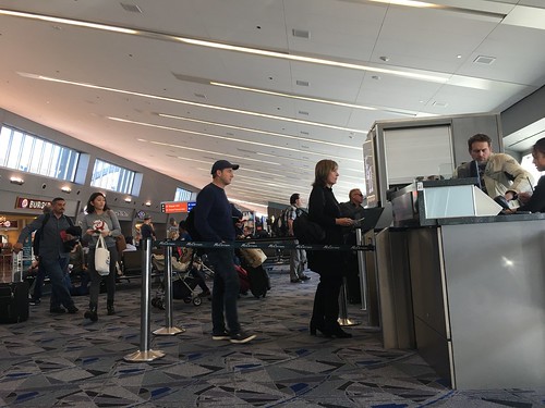 passengers McCarran airport Feb 2, 2018
