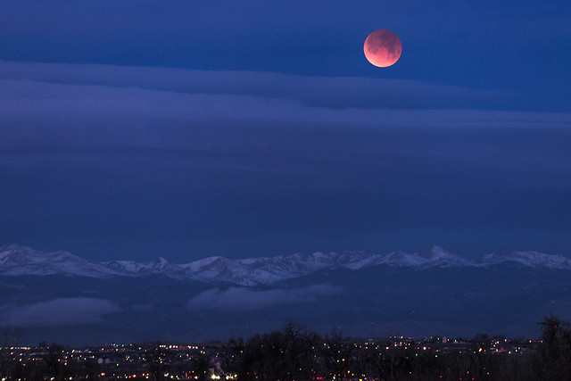 Total Lunar Eclipse over the Rockies