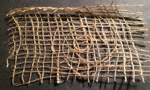 Chapter 5 - Drawn Threads with Hessian