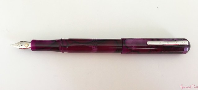 Review Franklin-Christoph Model 31 Omnis Purpurae Fountain Pen 14kt Gold Nib @1901FC 7