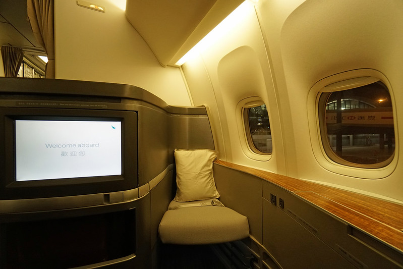 Cathay Pacific First Class Seat