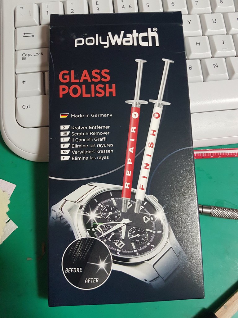 Polywatch Scratch Remover Watch Polishing Kit Repair Tools Acrylic