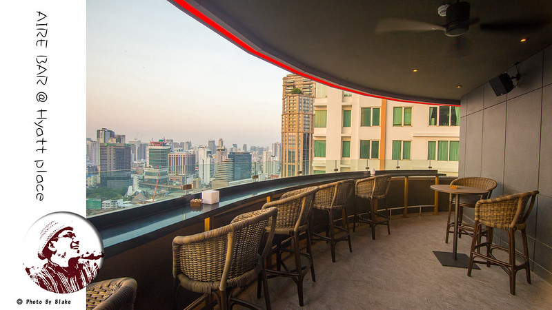 澎蓬站,高空酒吧,曼谷高空酒吧,AIRE BAR,Hyatt Place Bangkok Sukhumvit @布雷克的出走旅行視界