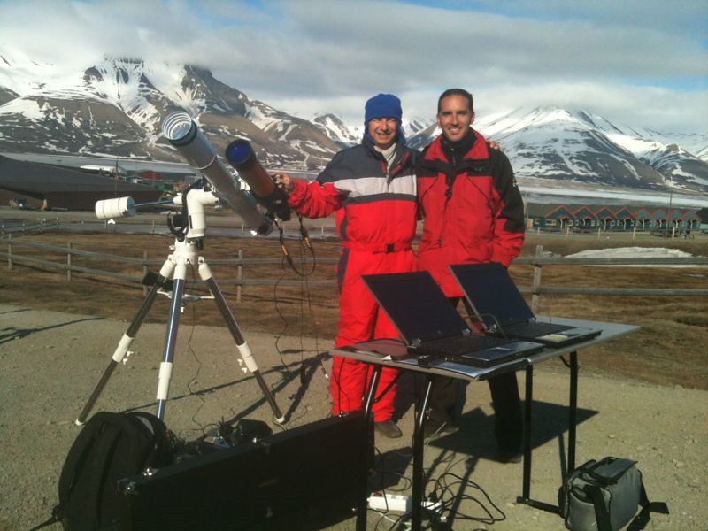 Svalbard. Equipment ready for transit.