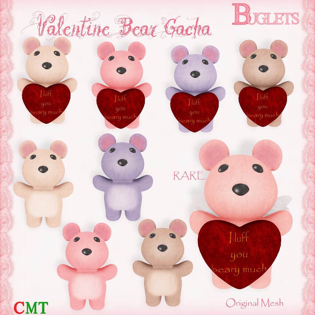 Valentine Bear Gacha AD