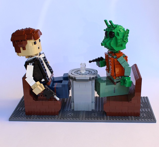 Han and Greedo's brief Cantina scene