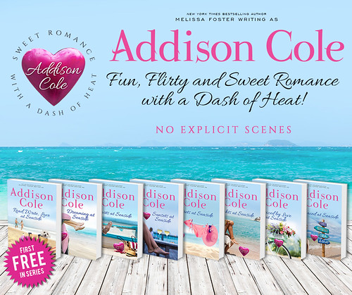 Embraced at Seaside (Sweet with Heat: Seaside Summers) by Addison Cole ~ Book Tour