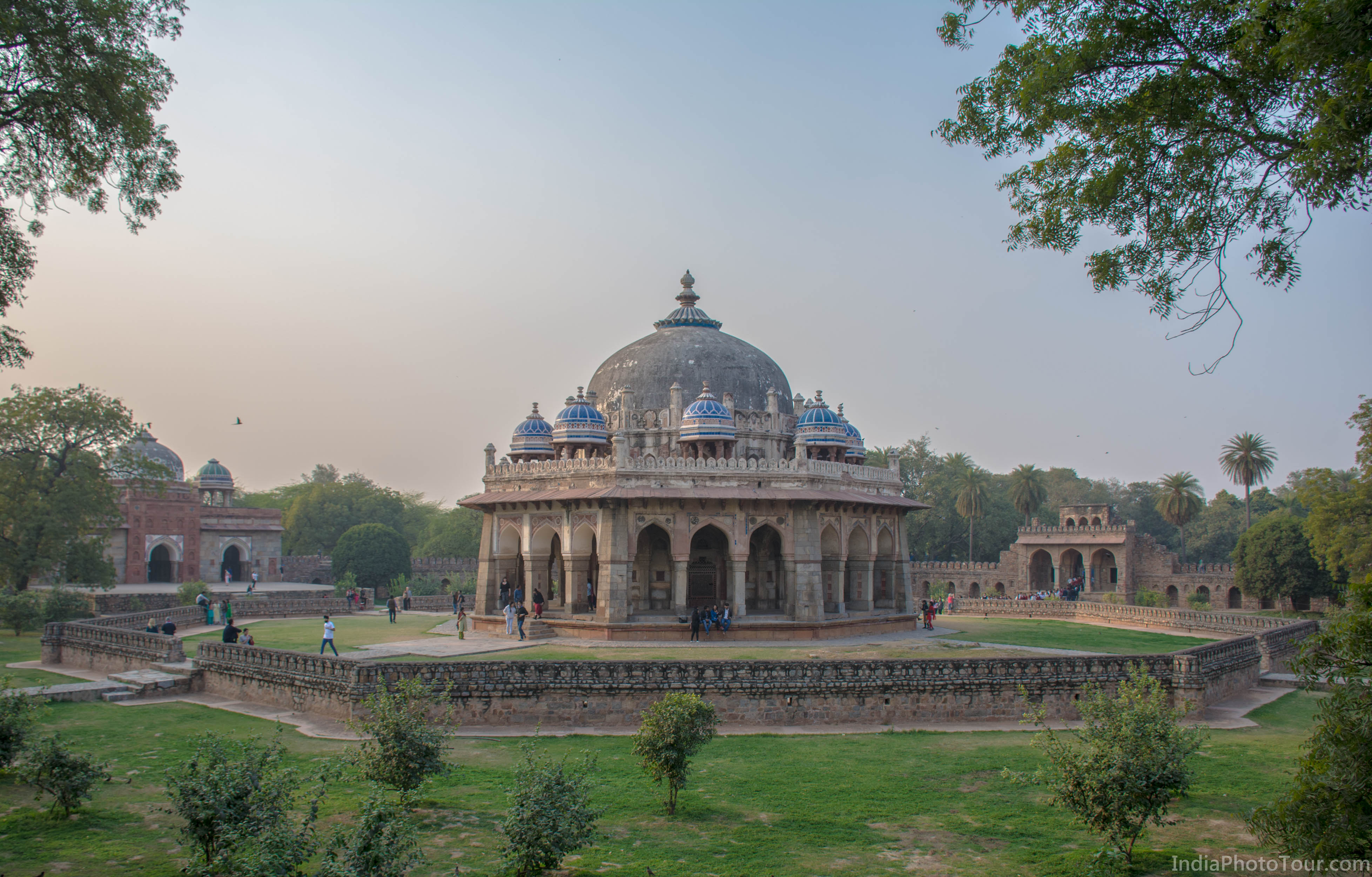 Another shot of Isa Khan's tomb from it's wall