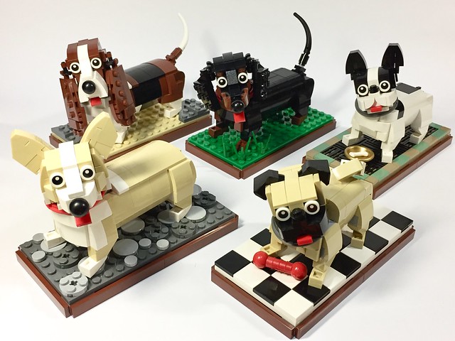 LEGO Dwarf Dogs - Bande de (mini) chiens