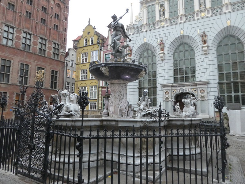 Neptune Fountain, Gdansk old town
