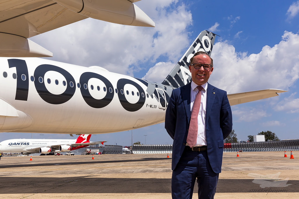 Qantas CEO Alan Joyce - F-WLXV A35K YSSY-4791 (Explored 13/2)