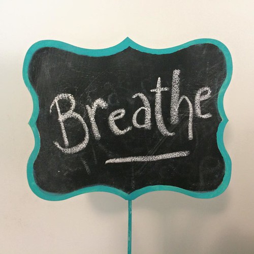 my word for the year 2018 - breathe