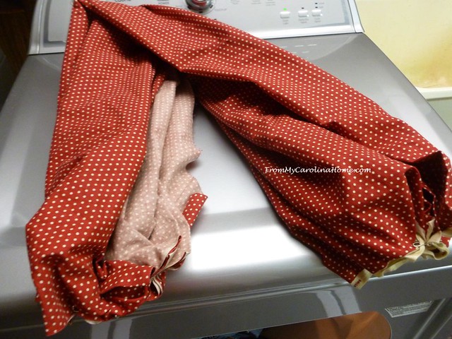 Fabric Washing Tip ~ From My Carolina Home