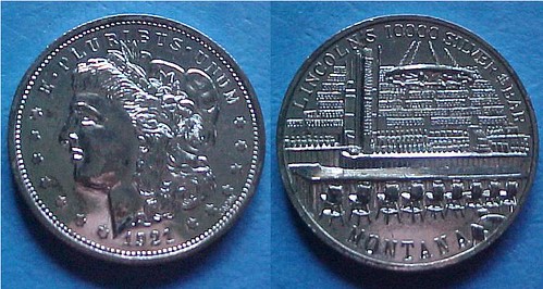 Lincoln's Silver Dollar Bar Medal