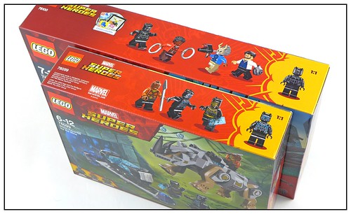 LEGO Marvel Super Heroes Black Panther 76099 & 76100 box 05