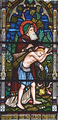 Abraham takes his son Isaac to be sacrificed (Lavers & Barraud, 1867)