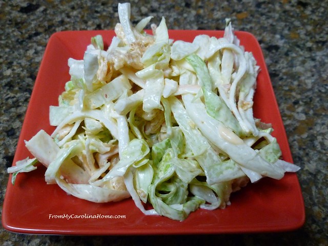 Asian Salad at From My Carolina Home