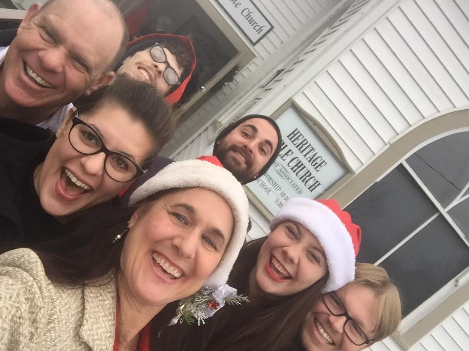 Christmas Eve Family Selfie