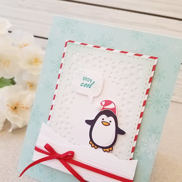 lj stay cool winter penguin card 3