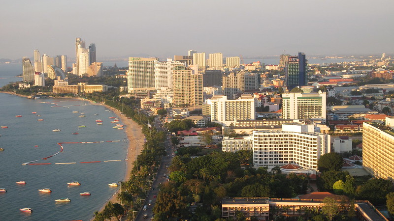 Pattaya beach bay