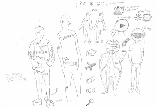 Costume sketches