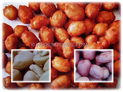 Arachis hypogaea (Groundnut, Peanut, Earthnut, Monkey Nut, Kachang Goreng/Tanah in Malay) can be roasted, boiled or fried, 10 Jan 2018
