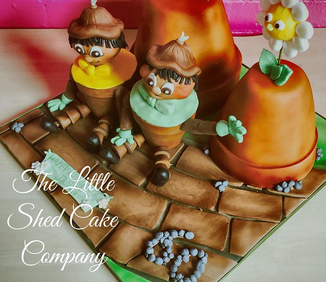 Cake by Susan Ponting of The Little Shed Cake Company