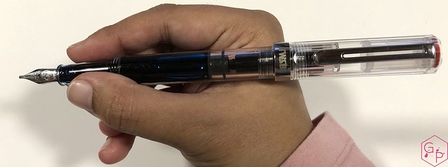 Review @TWSBI Eco Clear Fountain Pen - 1.1 mm stub @GouletPens @BrianGoulet_ 18
