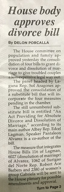 House approves divorce bill