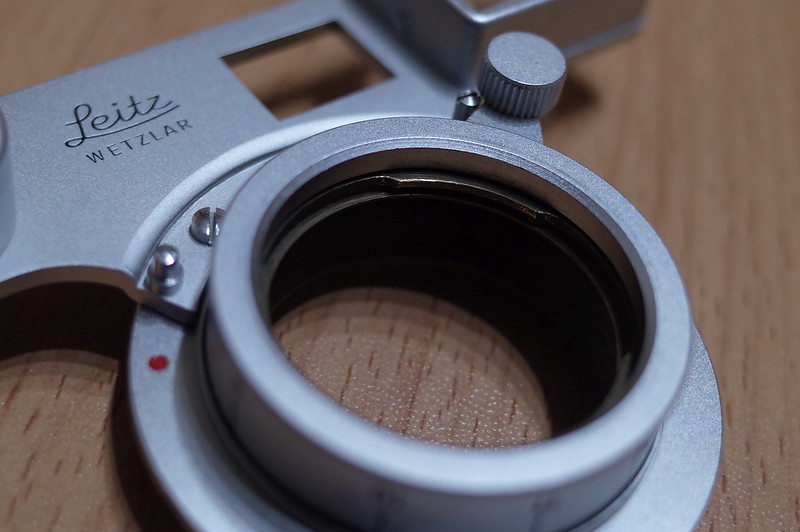 Leica SOMKYバヨネットリング部の爪