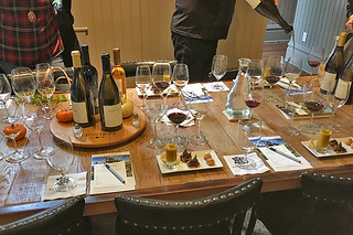 Beringer Vineyards - Tasting table before