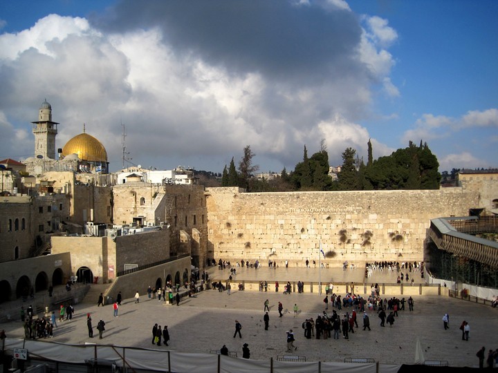 Muro de las lamenaciones de Jerusalén